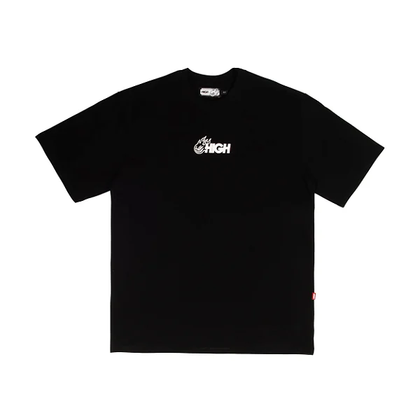 CAMISETA HIGH TEE FREDDY FLAMES BLACK