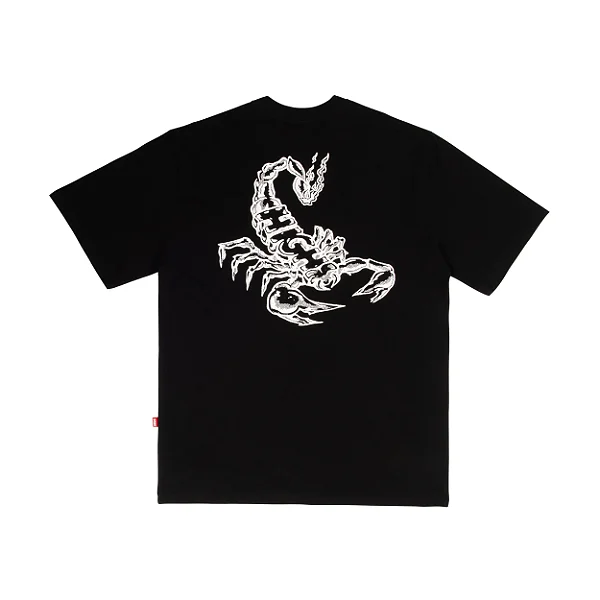 CAMISETA HIGH TEE SCORPION BLACK