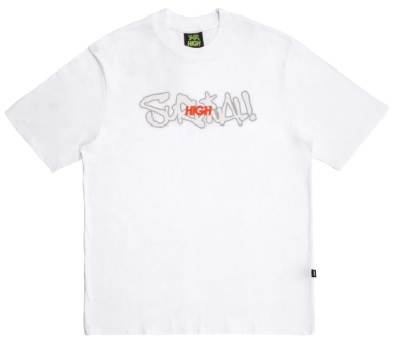 CAMISETA HIGH TEE LOGO SHIRT SURVIVAL WHITE