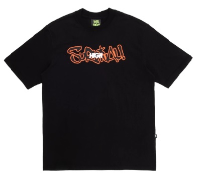CAMISETA HIGH TEE LOGO SHIRT SURVIVAL BLACK