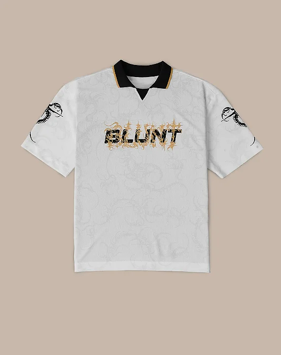CAMISETA BLUNT POLO DRY CYBER BRANCO