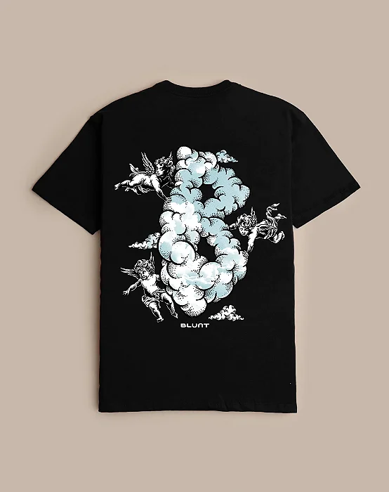 CAMISETA BLUNT CLOUDY PRETO