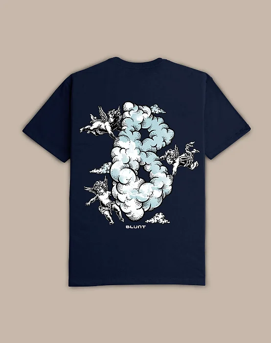 CAMISETA BLUNT CLOUDY AZUL ESCURO