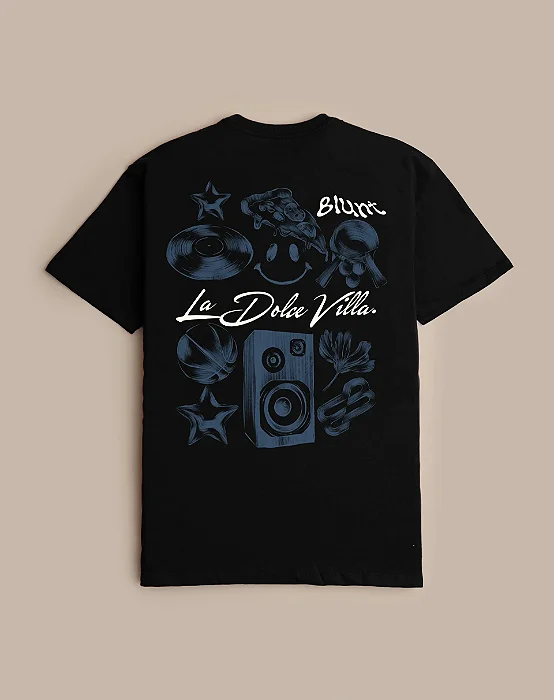 CAMISETA BLUNT PREMIUM TUFFO PRETO