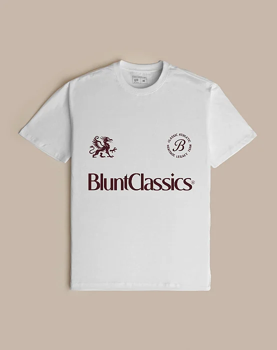 CAMISETA BLUNT PREMIUM CLASSICS BRANCO