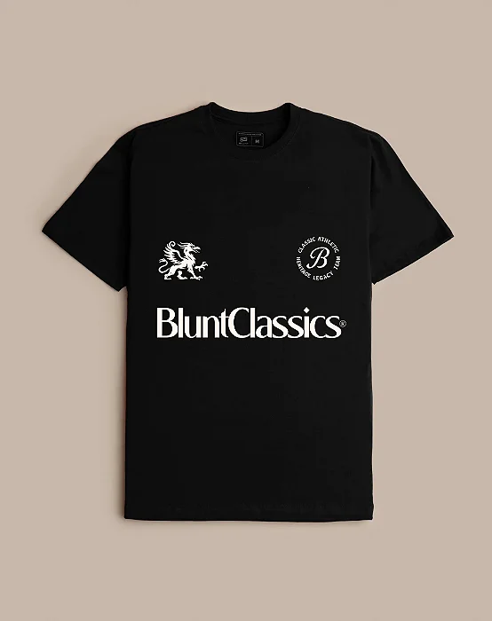 CAMISETA BLUNT PREMIUM CLASSICS PRETO