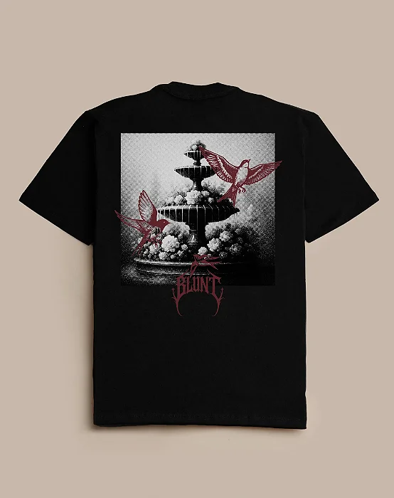 CAMISETA BLUNT OVERSIZED VEDUTA PRETO