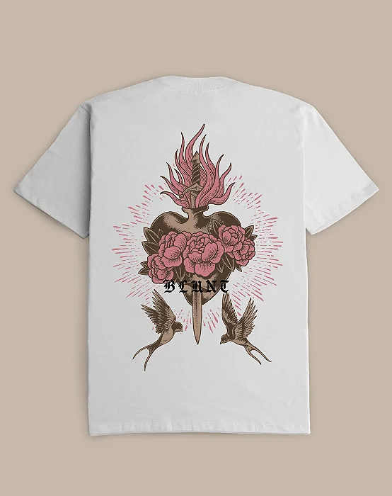 CAMISETA BLUNT OVERSIZED BLESSED BRANCO