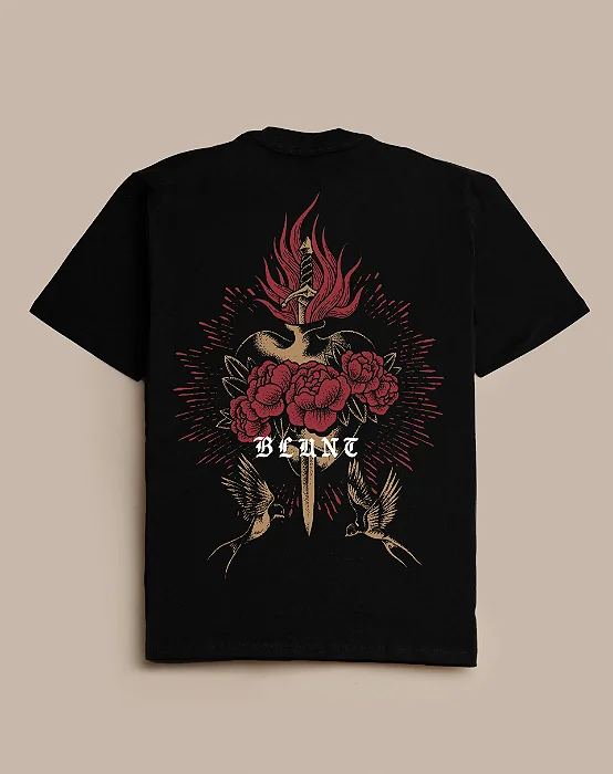 CAMISETA BLUNT OVERSIZED BLESSED PRETO