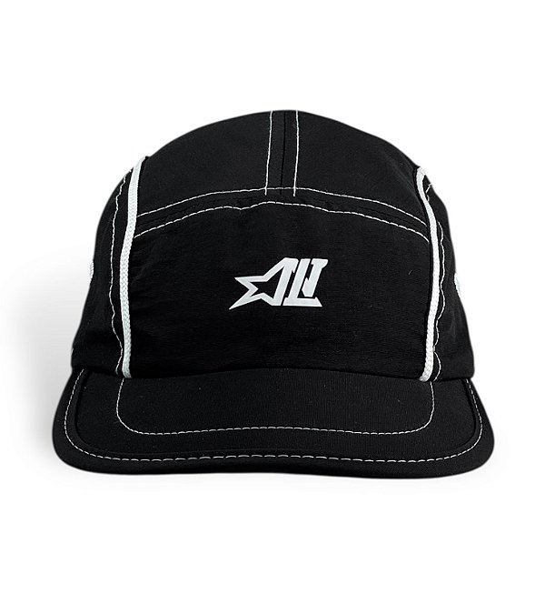 BONÉ NEW LIFE MINIMAL POLIAMIDA BLACK CONTRAST