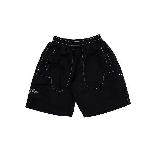 SHORTS HIGH BACKSTITCH SHORTS BLACK