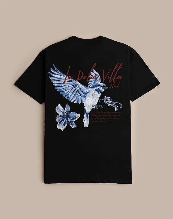 CAMISETA BLUNT PREMIUM AZZURRA PRETO