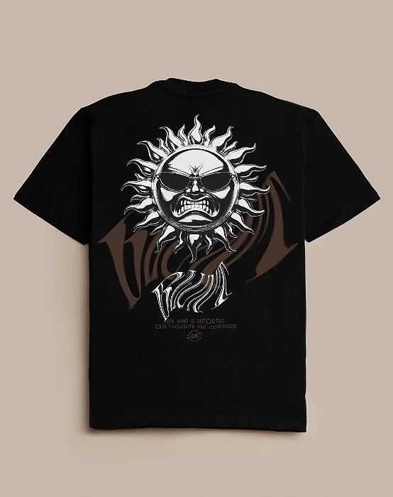 CAMISETA BLUNT OVERSIZED GLEAM PRETO