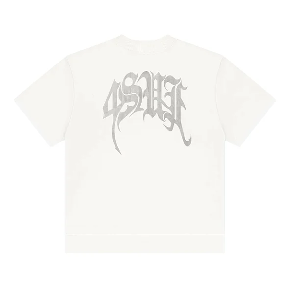 CAMISETA SUFGANG BOXY 4SUF DOUBLE HEM OFF WHITE