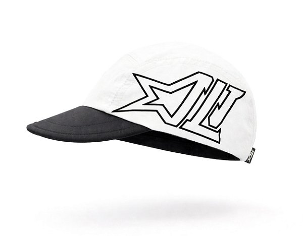 BONÉ 5 PANEL NEW LIFE BIG LOGO 2.0 POLIAMIDA OFF WHITE BLACK