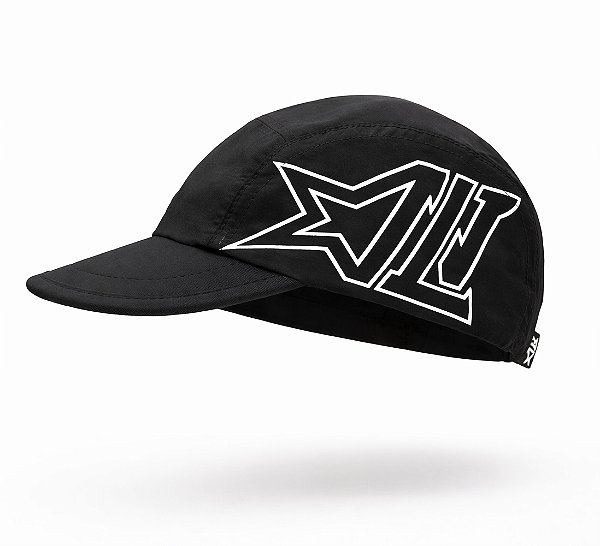 BONÉ 5 PANEL NEW LIFE BIG LOGO 2.0 POLIAMIDA BLACK