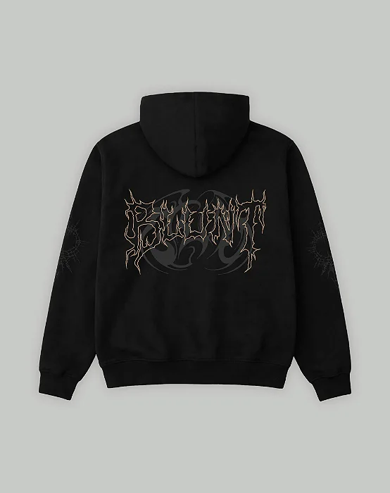 MOLETOM BLUNT CANGURU ULTRA PRETO