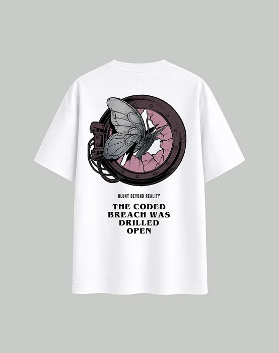 CAMISETA BLUNT REGULAR DERELICT BRANCO