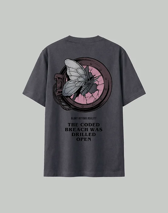 CAMISETA BLUNT REGULAR DERELICT CONCRETO