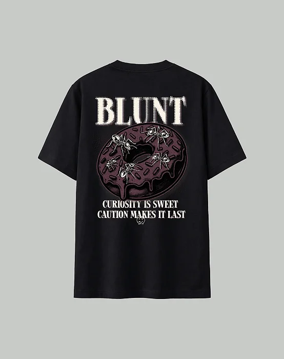 CAMISETA BLUNT PREMIUM HOMER PRETO