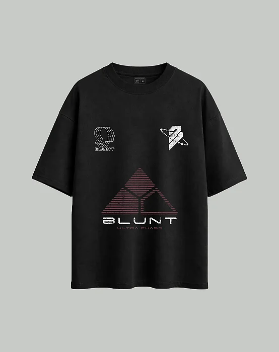 CAMISETA BLUNT OVERSIZED ELYSIUM PRETO