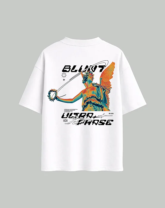 CAMISETA BLUNT OVERSIZED FLARIEL BRANCO