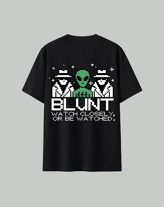 CAMISETA BLUNT PREMIUM PIXELOID PRETO
