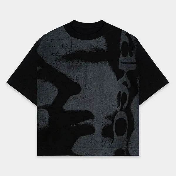 CAMISETA TAKE OFF BOXY CODES BLACK TEE