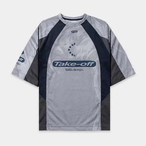 CAMISETA TAKE OFF LAB EXPERIMENT WHITE JERSEY