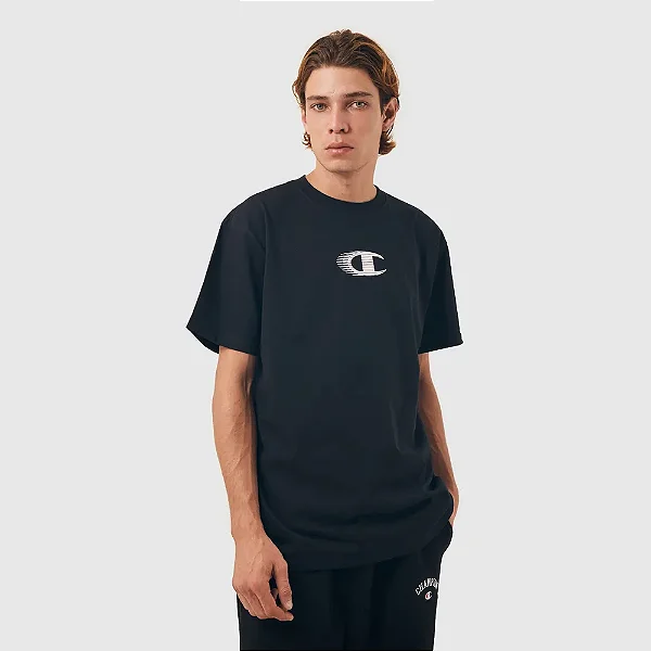 CAMISETA ATHLETIC CHAMPION SPEED SURGE BLACK