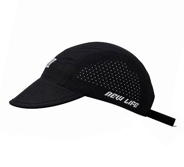 BONÉ 5 PANEL NEW LIFE RUNNER BLACK
