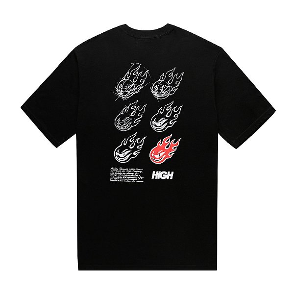 CAMISETA HIGH SKETCH TEE BLACK