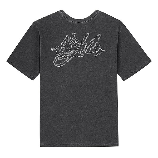 CAMISETA HIGH TEE TAGOUT WASHED BLACK