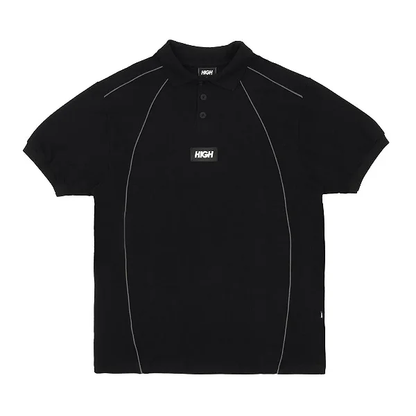 CAMISETA POLO HIGH ATTIC BLACK GREY