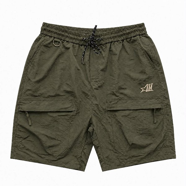 SHORTS CARGO NEW LIFE TECHWEAR MOSS GREEN