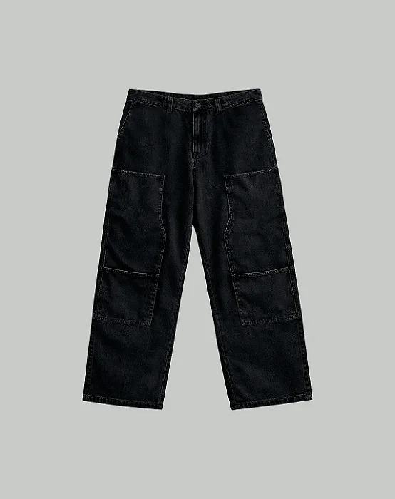 CALÇA JEANS BLUNT BAGGY SWORD BLACK