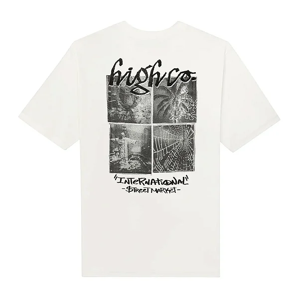 CAMISETA HIGH TEE STREET MARKET WHITE