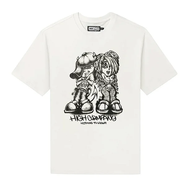 CAMISETA HIGH TEE AIRBRUSH WHITE