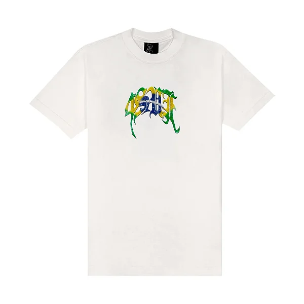 CAMISETA SUFGANG TEE 4SUF BRASIL OFF WHITE