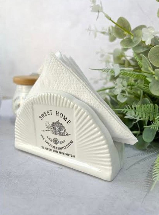 Porta Guardanapos Sweet Home