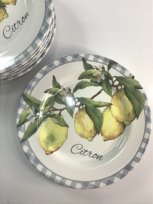 Prato Sobremesa AMALFITANA 6 pçs 1* CLASSIFIC.