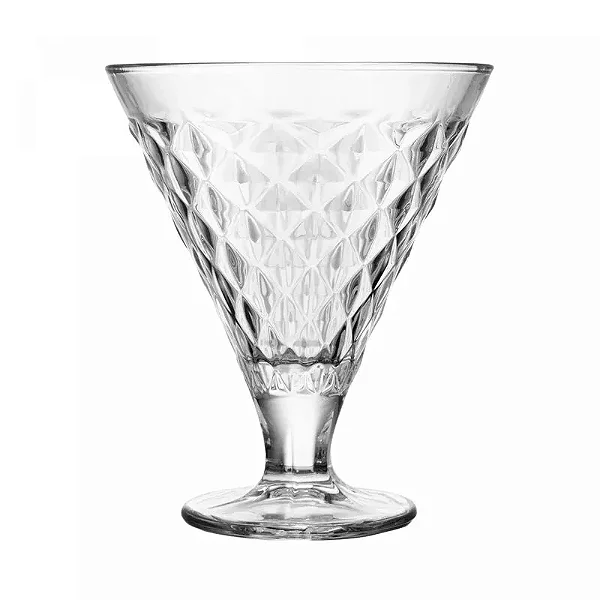 Taça p / Sobremesa de Vidro  SPIKE 200ml - 6pçs