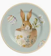 Prato Sobremesa Easter colors  - 1ª Class