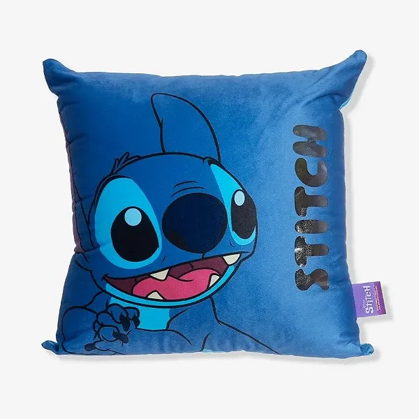 Almofada Stitch Fibra Veludo 40X40cm