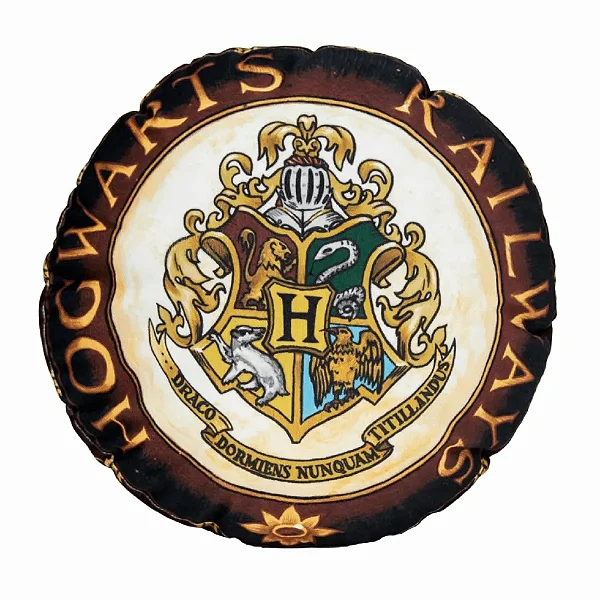 Almofada formato Hogwarts Rallways Fibra