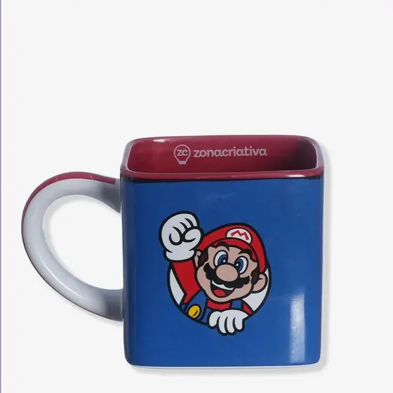 Caneca Cubo 300ml SUPER MARIO