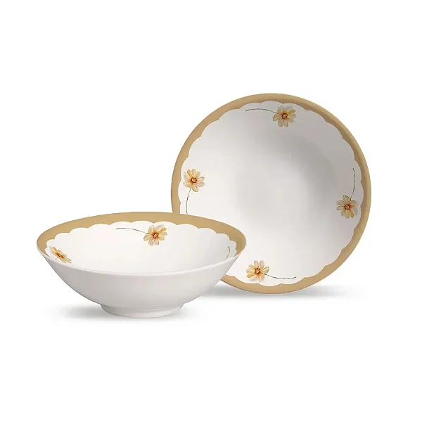 Bowl Decorado Huppert - 6 pçs - 1ª Class