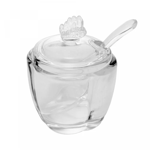 Açucareiro Cristal c/ Colher BUTTERFLY 130ml
