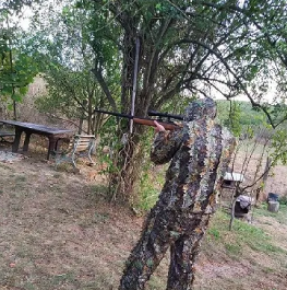 ROUPA CAMUFADA  PARA CAÇA (GHILIE)