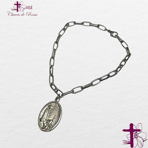 Cadeia Nossa Senhora de Fátima  – Aço inox